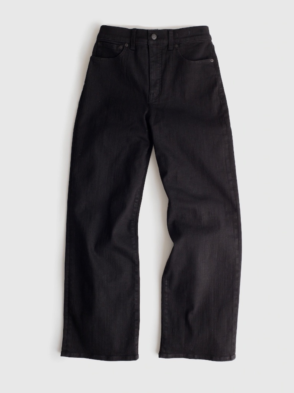 Madewell Women's The Perfect Vintage Wide-Leg Jean - Black - 30P